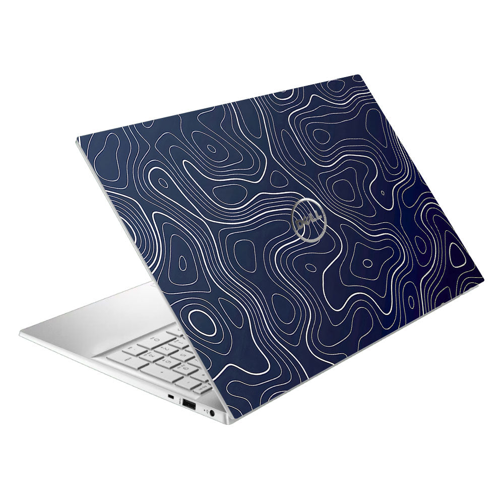 Fluid Lines Design Dell Inspiron 3501 Laptop Skin