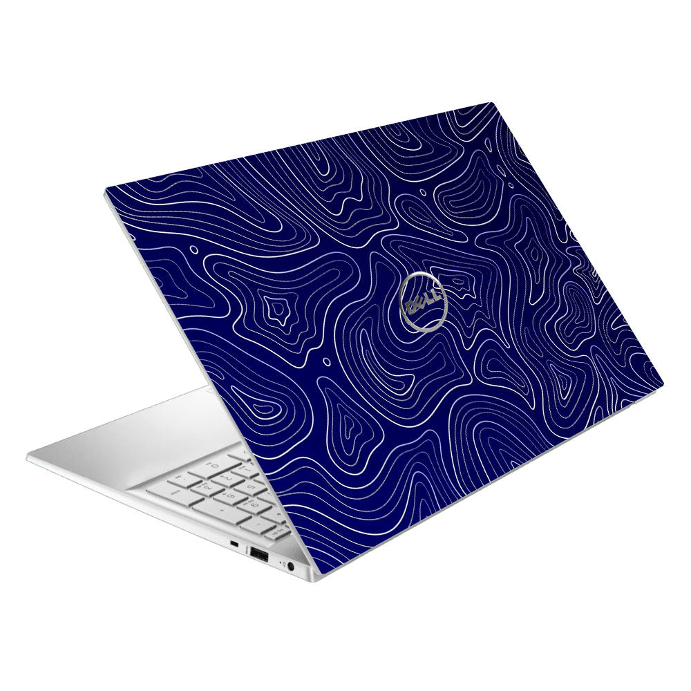 Deep Blue Contour Depths Dell Inspiron 3501 Laptop Skin