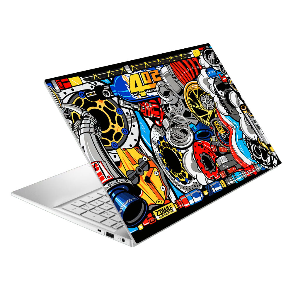 Mechanical Chaos Dell Inspiron 3501 Laptop Skin