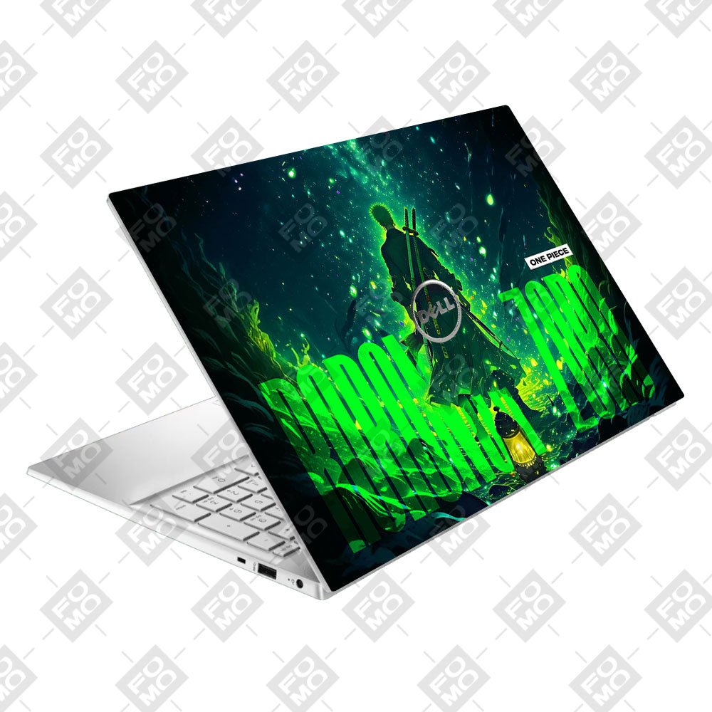 Roronoa Zoro Green Fury Dell Inspiron 3501 Laptop Skin