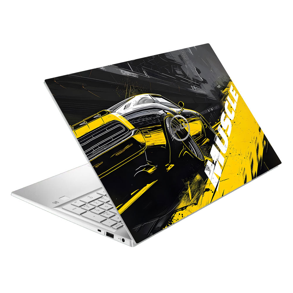 Black Muscle Dell Inspiron 3501 Laptop Skin