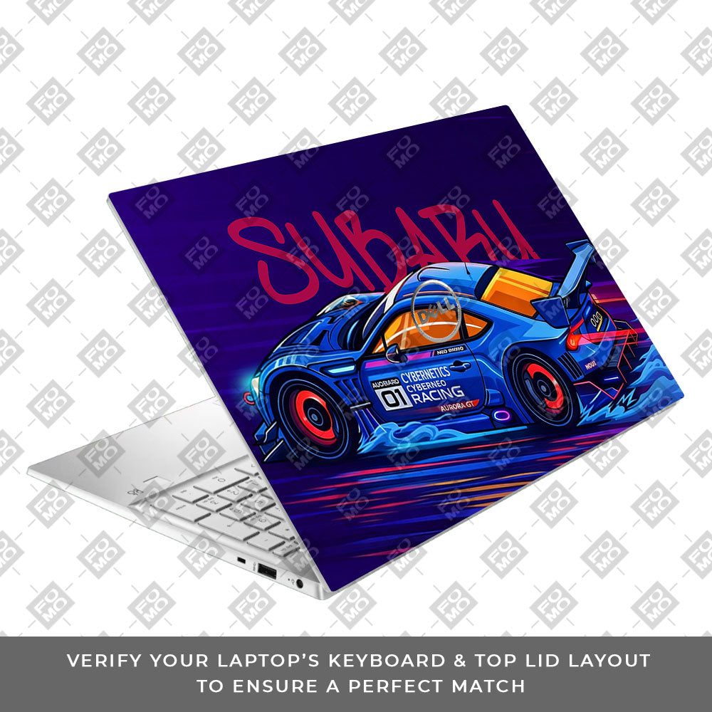 Subaru BRZ Dell Inspiron 3501 Laptop Skin