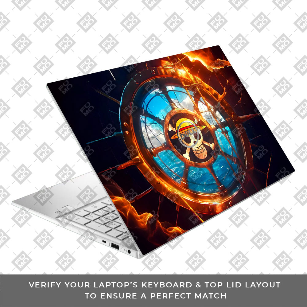 Straw Hat Pirates Emblem Dell Inspiron 3501 Laptop Skin