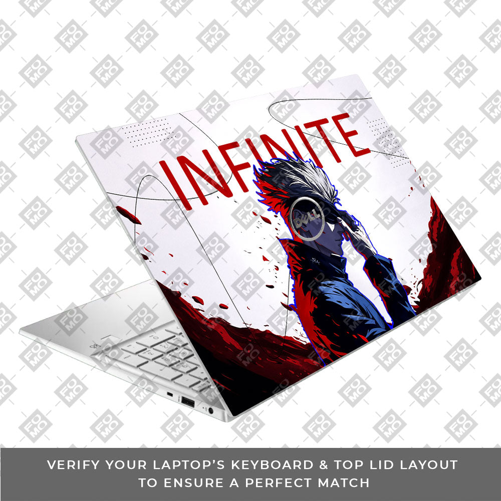 JJK Satoru Gojo Dell Inspiron 3501 Laptop Skin
