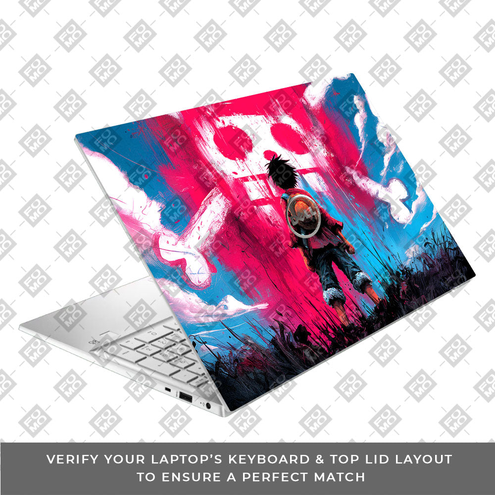Straw Hat Graffiti One Piece Dell Inspiron 3501 Laptop Skin