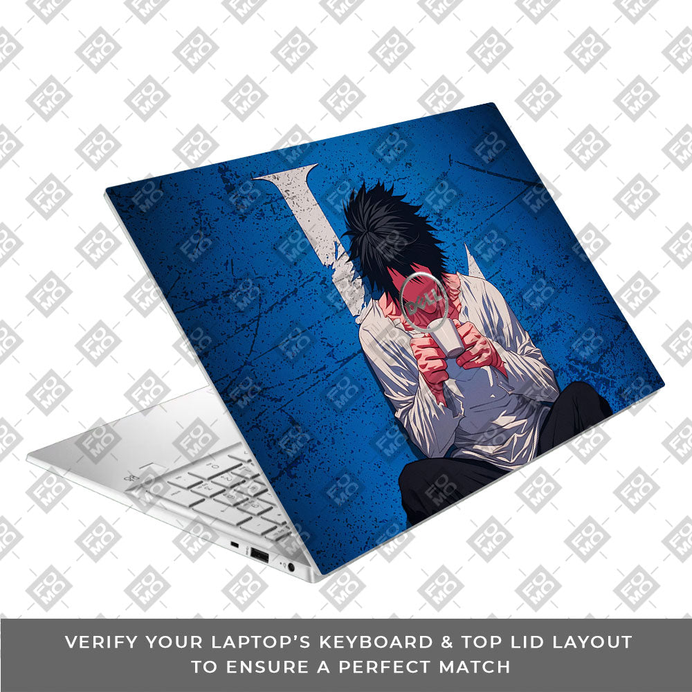 Death Note L Lawliet Dell Inspiron 3501 Laptop Skin