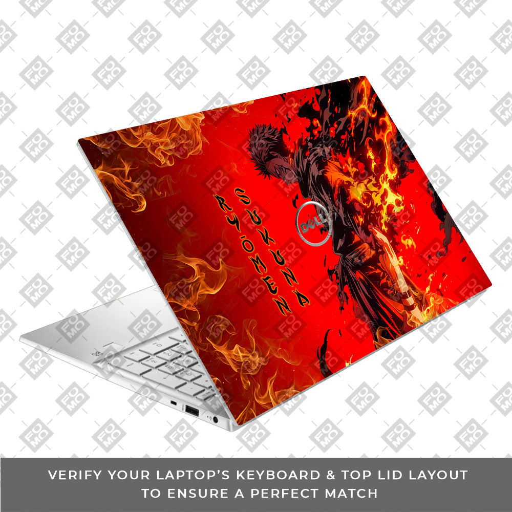 Ryomen Sukuna Lord of Curses Dell Inspiron 3501 Laptop Skin