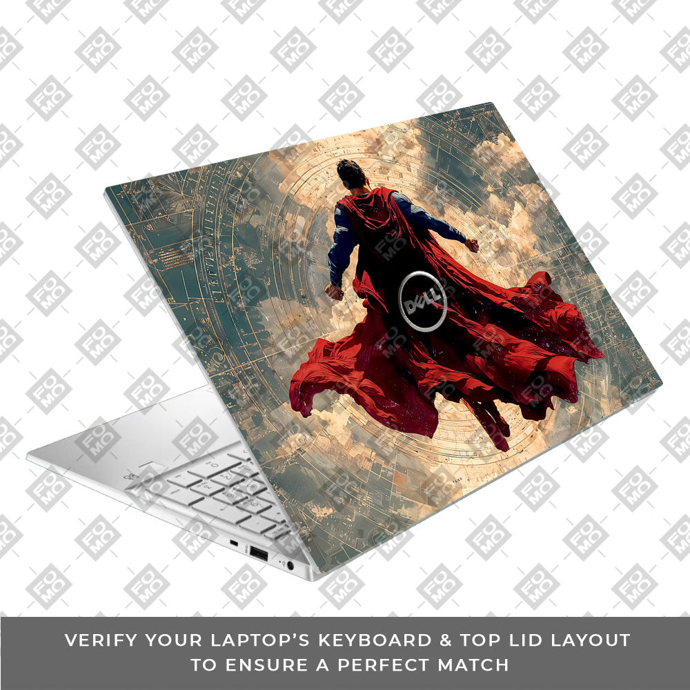 Superman Ascends Dell Inspiron 3501 Laptop Skin