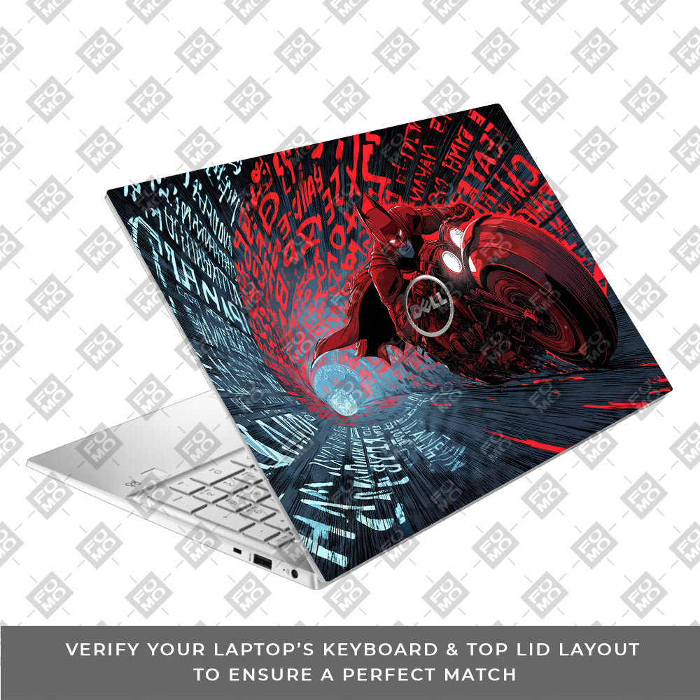 Dark Knight Overdrive Dell Inspiron 3501 3D Laptop Skin