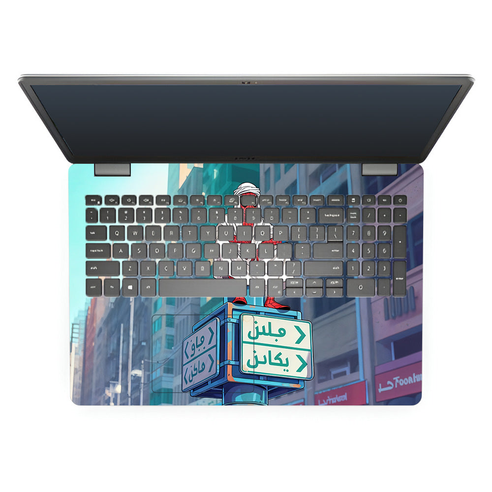 Arabian Spider Man Dell Inspiron 3501 Laptop Skin