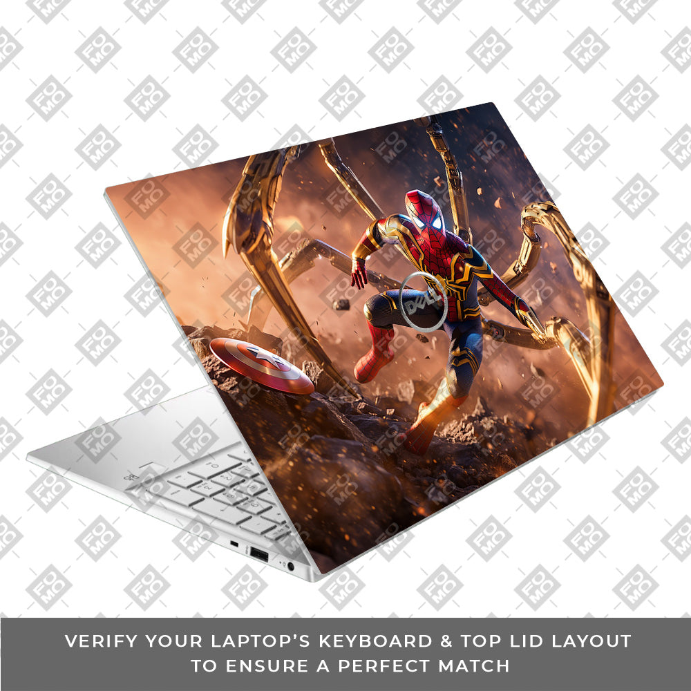 Spider Man Mech Arms Dell Inspiron 3501 Laptop Skin