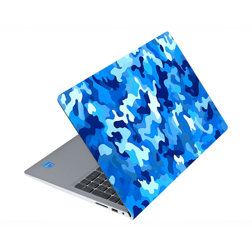 Arctic Blue Camo Pattern Dell Inspiron 3520 Laptop Skin