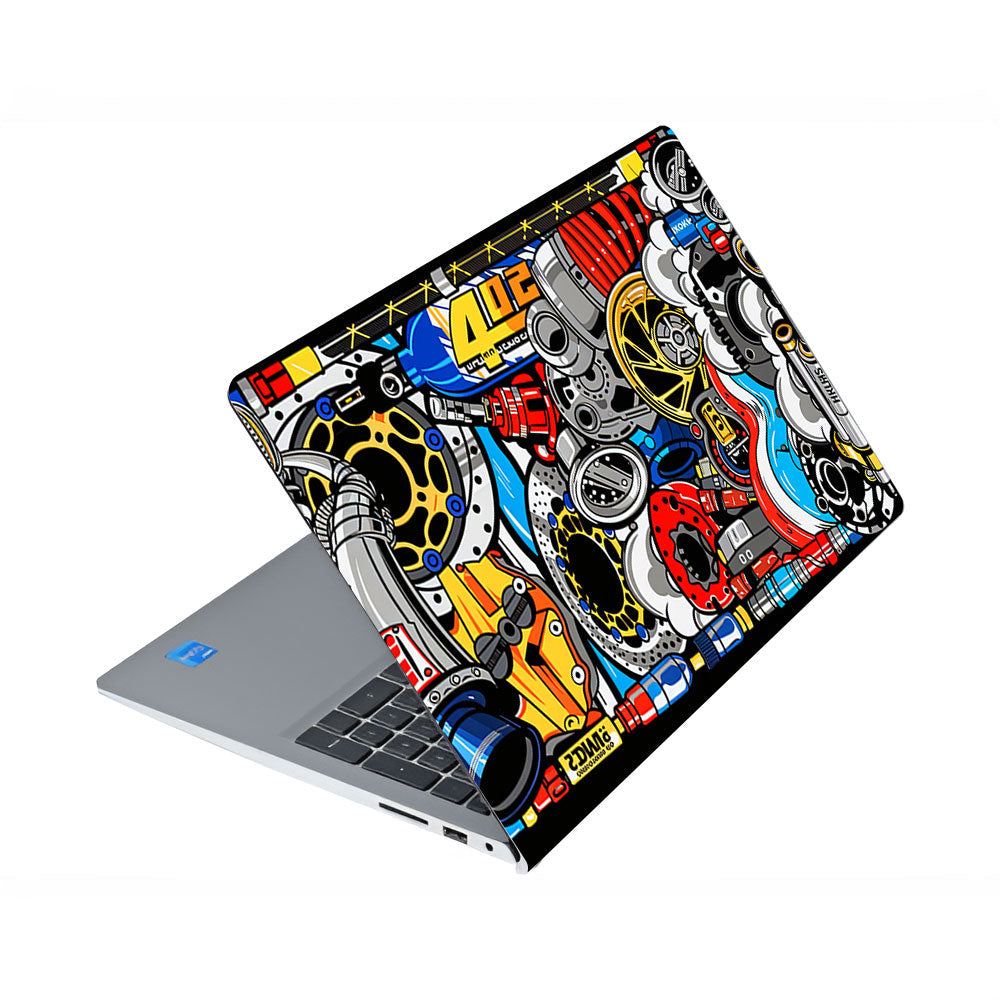 Mechanical Chaos Dell Inspiron 3520 Laptop Skin
