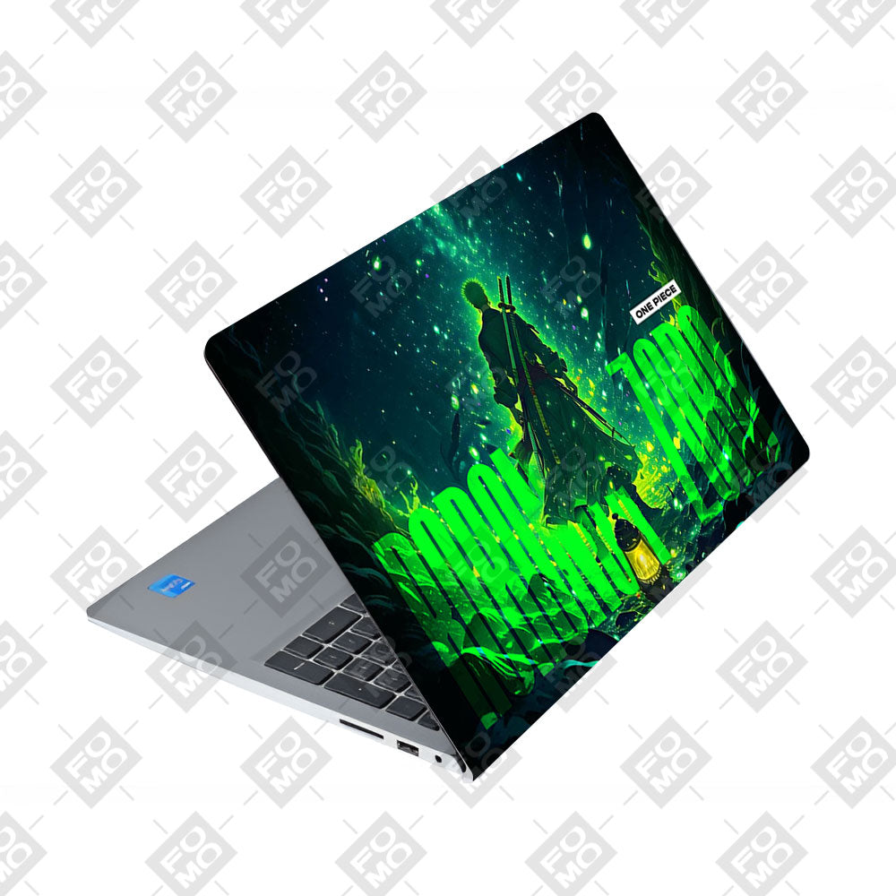 Roronoa Zoro Green Fury Dell Inspiron 3520 Laptop Skin