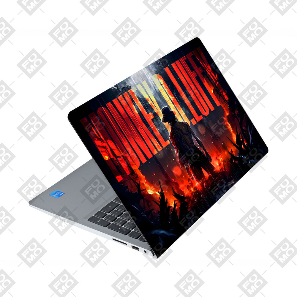 Monkey D. Luffy Blazing Red Dell Inspiron 3520 Laptop Skin