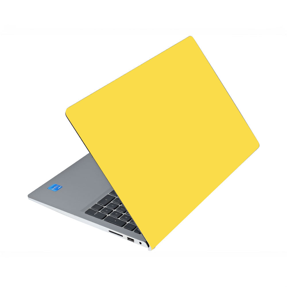 Textured Yellow Dell Inspiron 3520 Laptop Skin