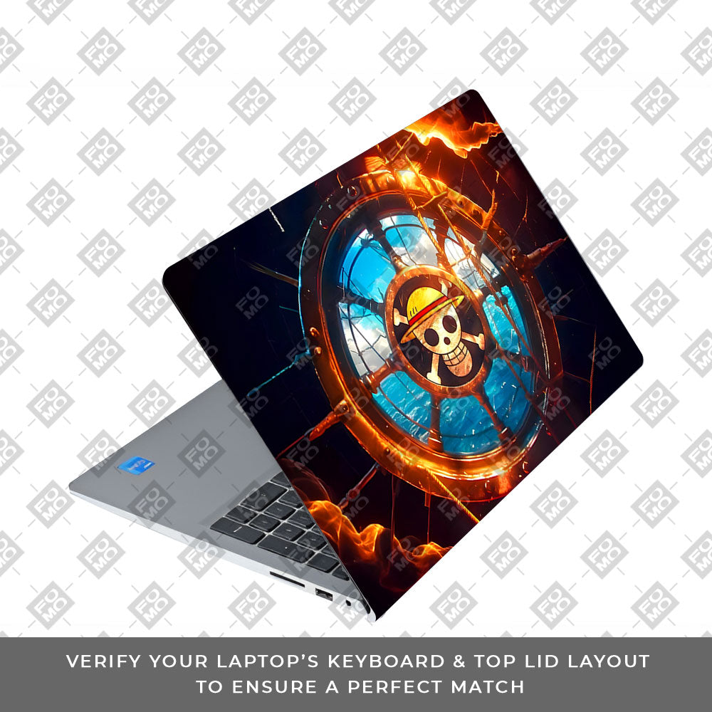 Straw Hat Pirates Emblem Dell Inspiron 3520 Laptop Skin