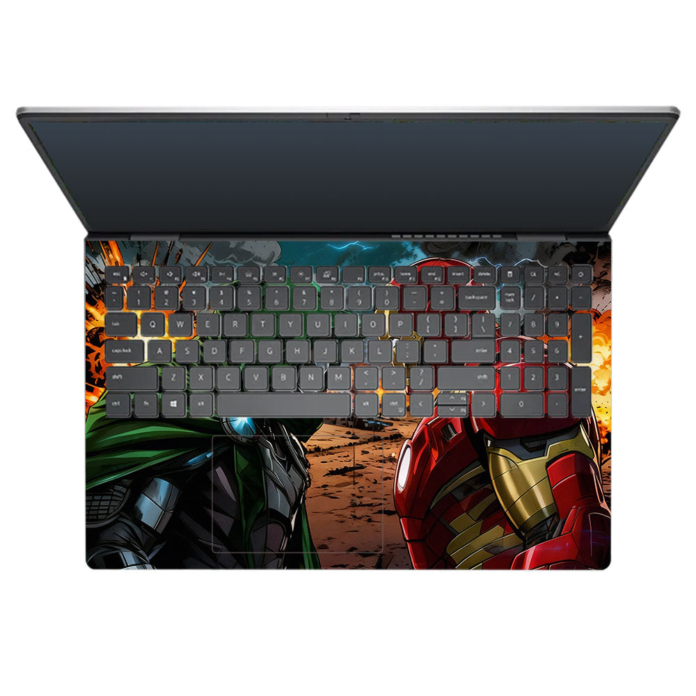 Iron Man vs Doom Dell Inspiron 3520 3D Laptop Skin