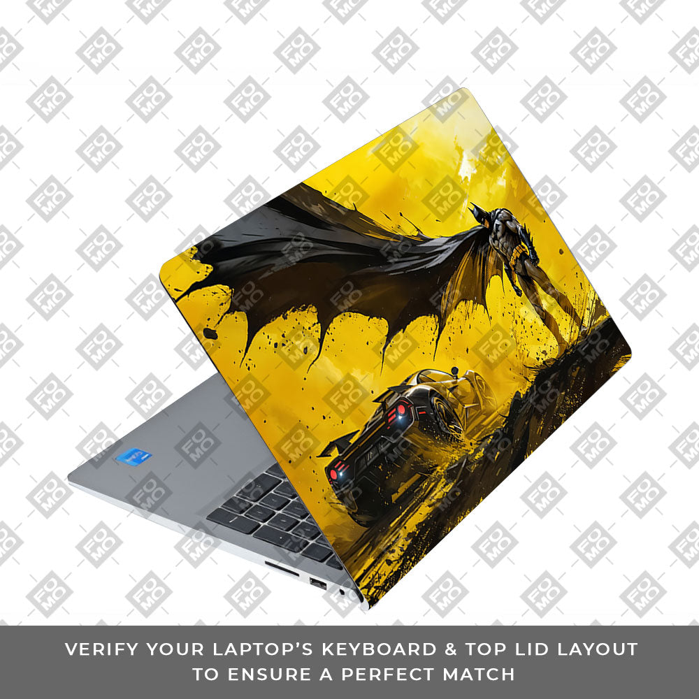 Dark Knight Velocity Dell Inspiron 3520 Laptop Skin