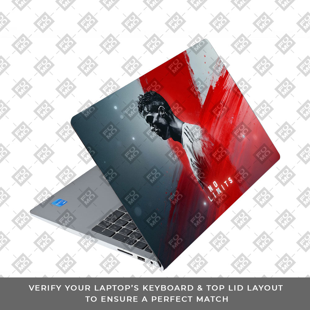 No Limits Ronaldo Spirit Dell Inspiron 3520 Laptop Skin