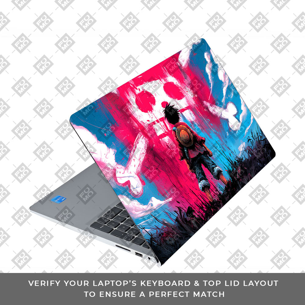 Straw Hat Graffiti One Piece Dell Inspiron 3520 Laptop Skin
