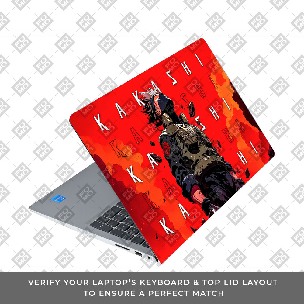 Kakashi Hatake Inferno Dell Inspiron 3520 Laptop Skin