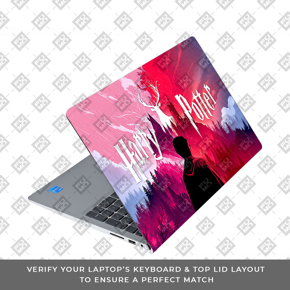 Harry Potter Magical Hogwarts Dell Inspiron 3520 Laptop Skin