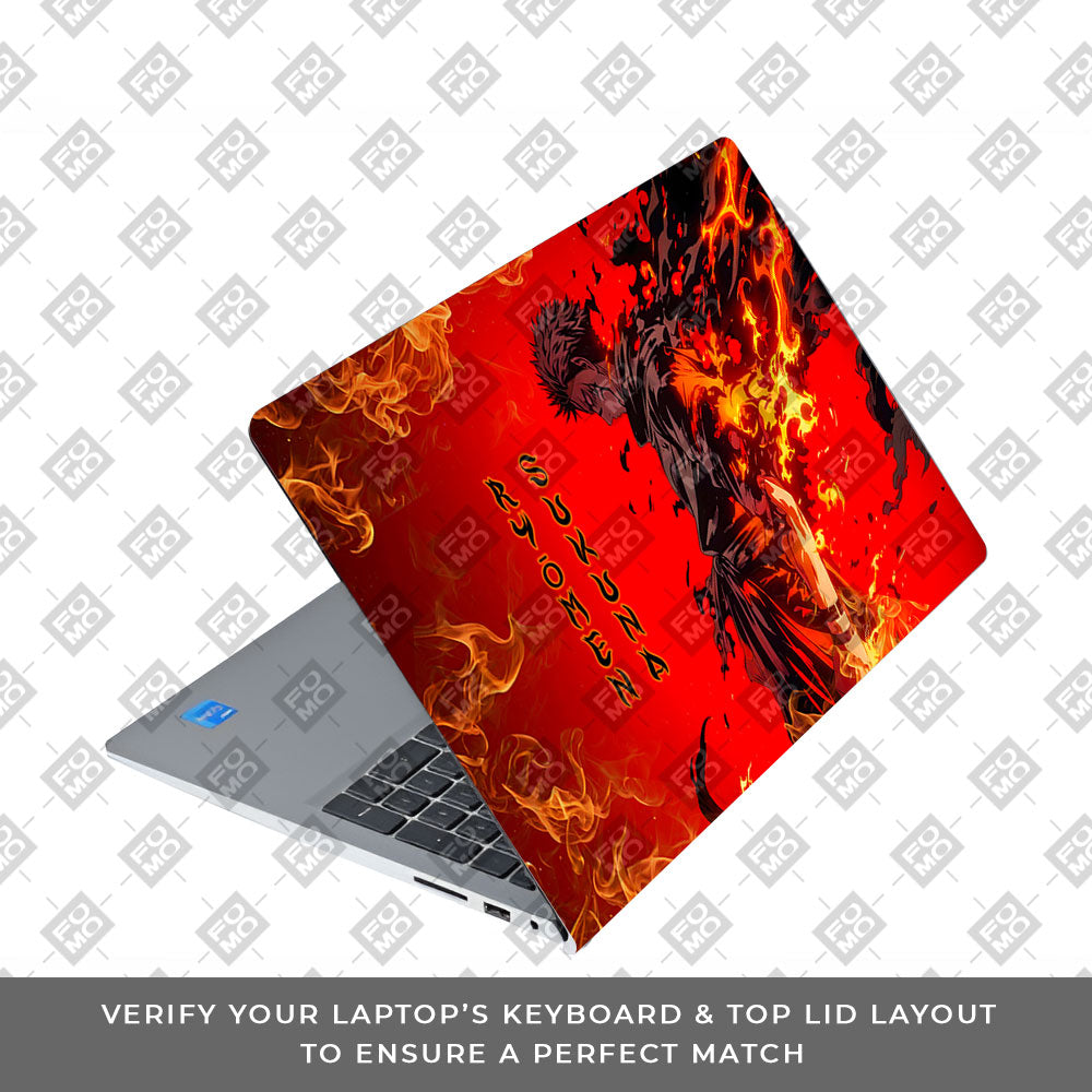 Ryomen Sukuna Lord of Curses Dell Inspiron 3520 Laptop Skin
