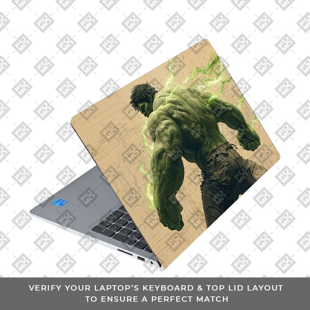 Hulk Unleashed Dell Inspiron 3520 Laptop Skin
