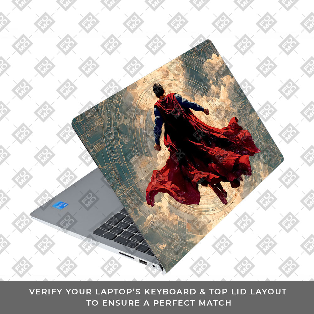 Superman Ascends Dell Inspiron 3520 Laptop Skin