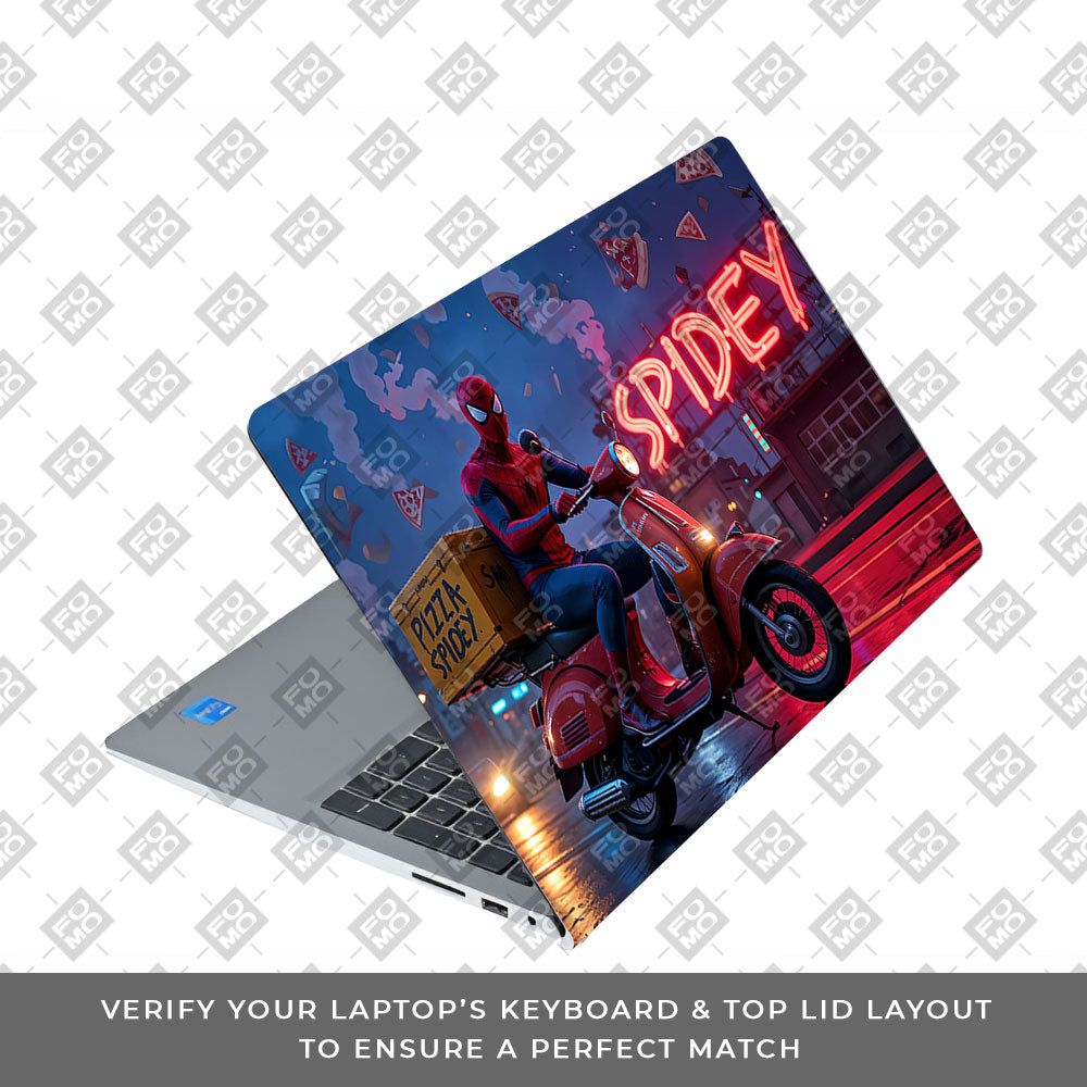 Pizza Spidey Dell Inspiron 3520 Laptop Skin
