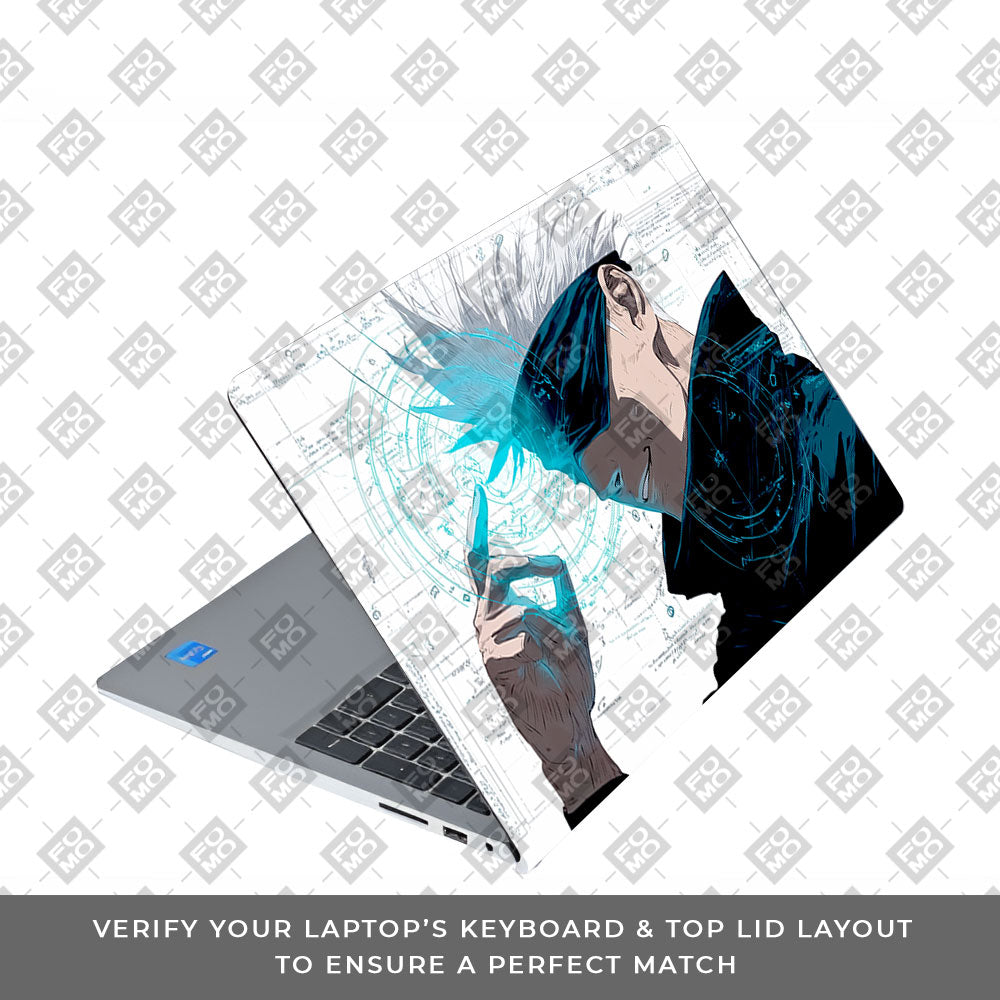 Gojo Satoru Power Dell Inspiron 3520 Laptop Skin