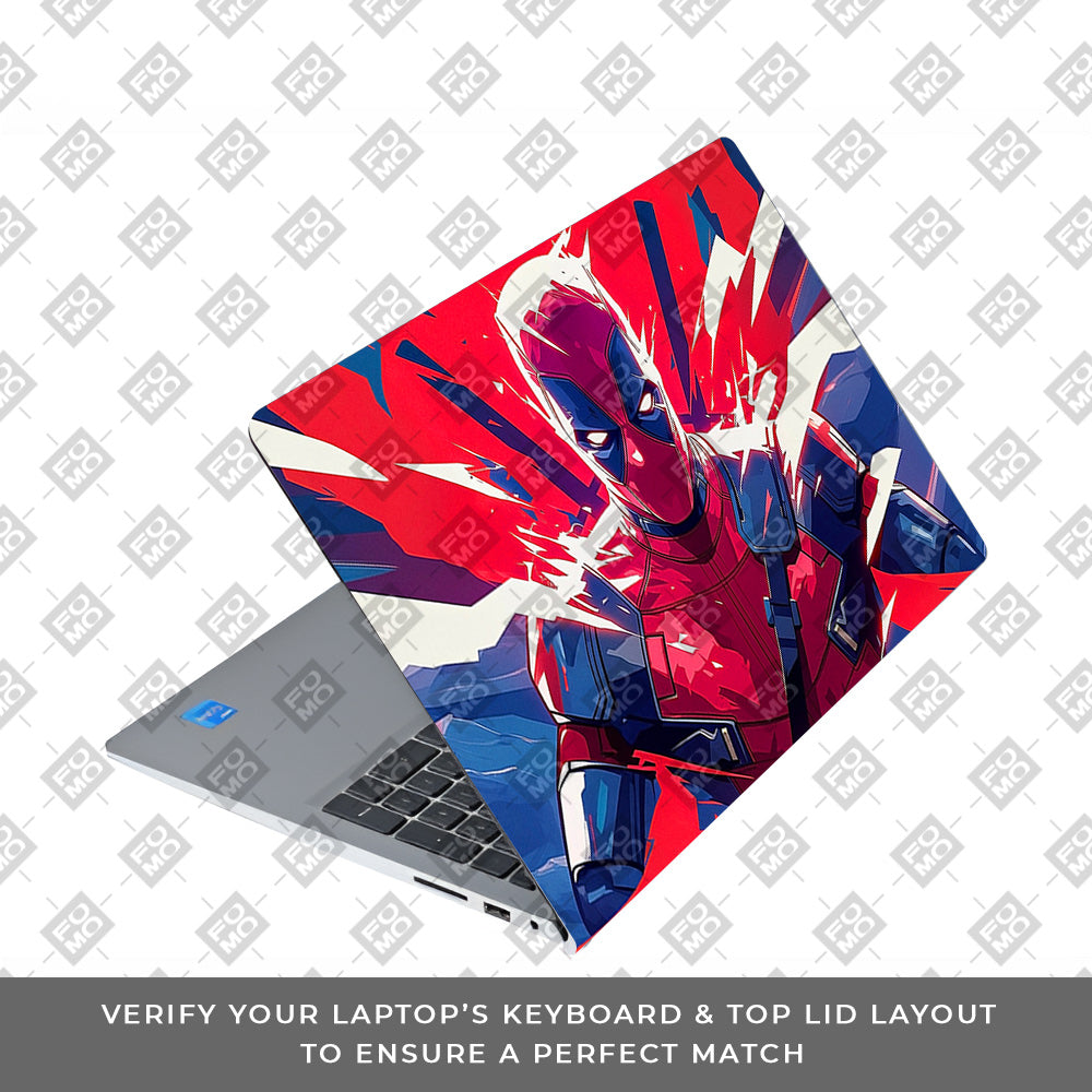 Deadpool Power Burst Dell Inspiron 3520 Laptop Skin