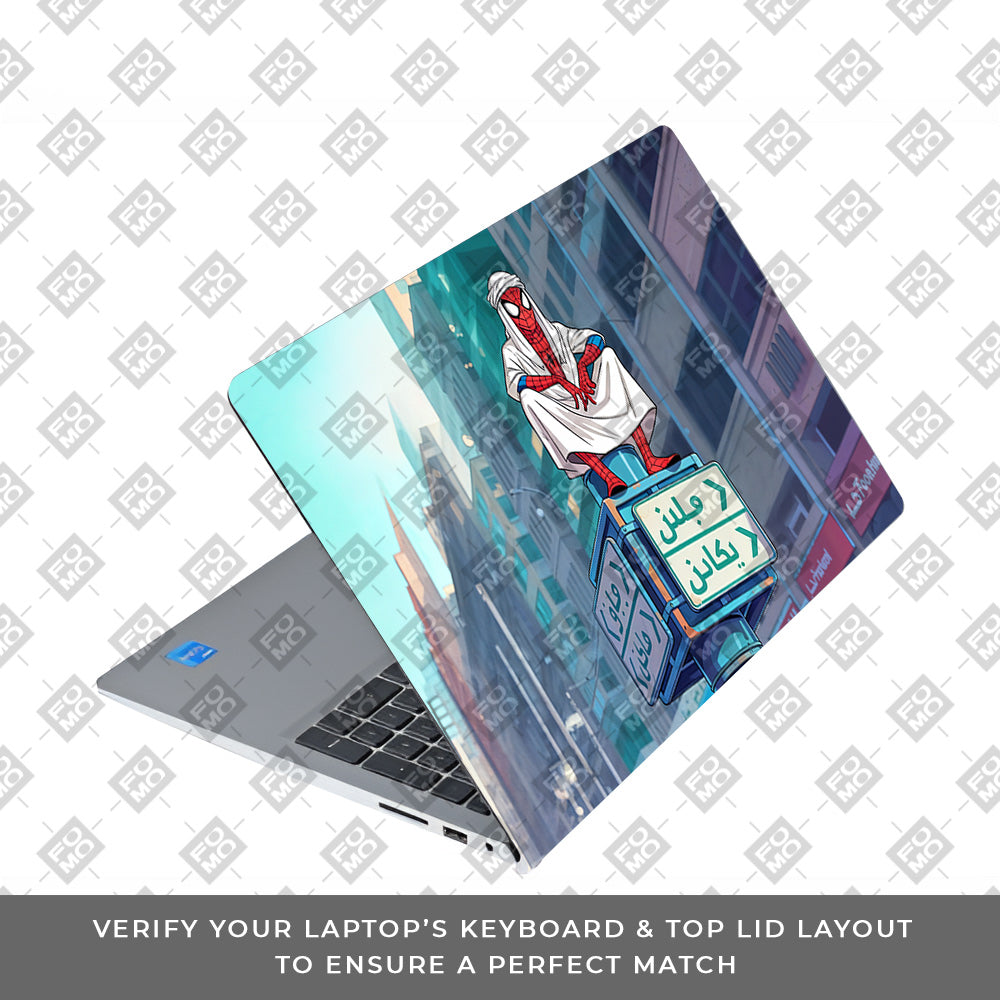 Arabian Spider Man Dell Inspiron 3520 Laptop Skin