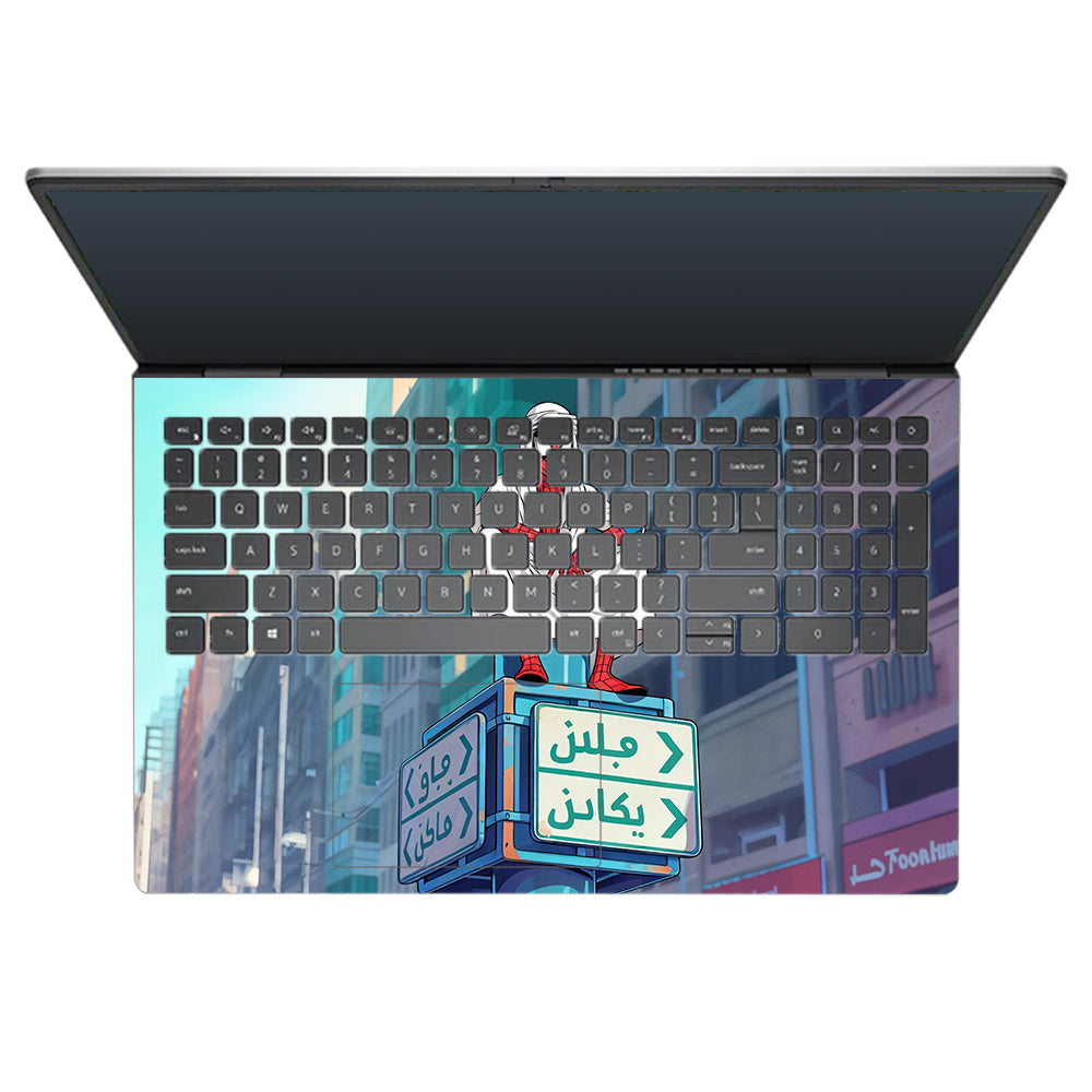 Arabian Spider Man Dell Inspiron 3520 Laptop Skin