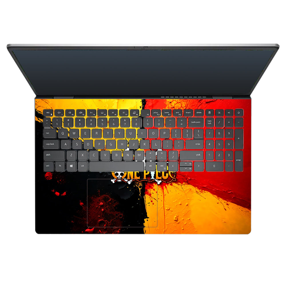 One Piece Paint Splash Dell Inspiron 3520 Laptop Skin