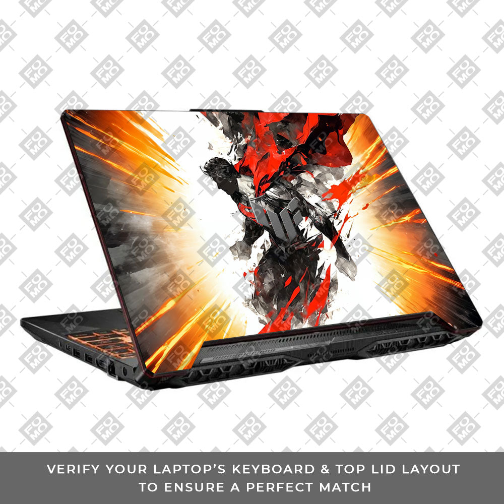 Superman Ascension Asus TUF F15 FX506 & A15 FA506 Laptop Skin