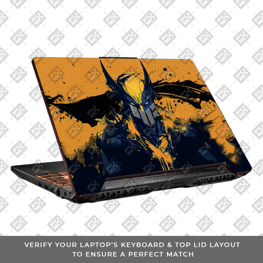 Rogue Instinct The Wolverine Reborn Asus TUF F15 FX506 & A15 FA506 Laptop Skin