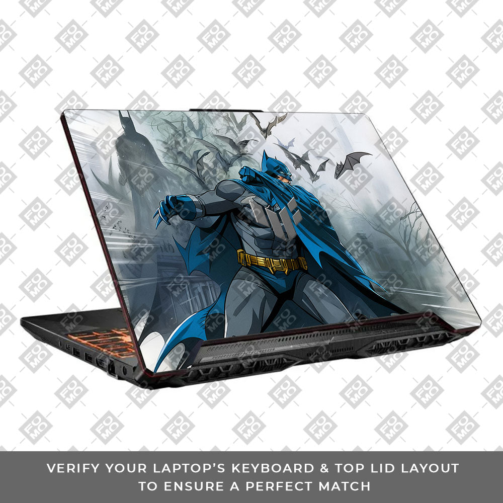 Shadow of Gotham Asus TUF F15 FX506 & A15 FA506 Laptop Skin