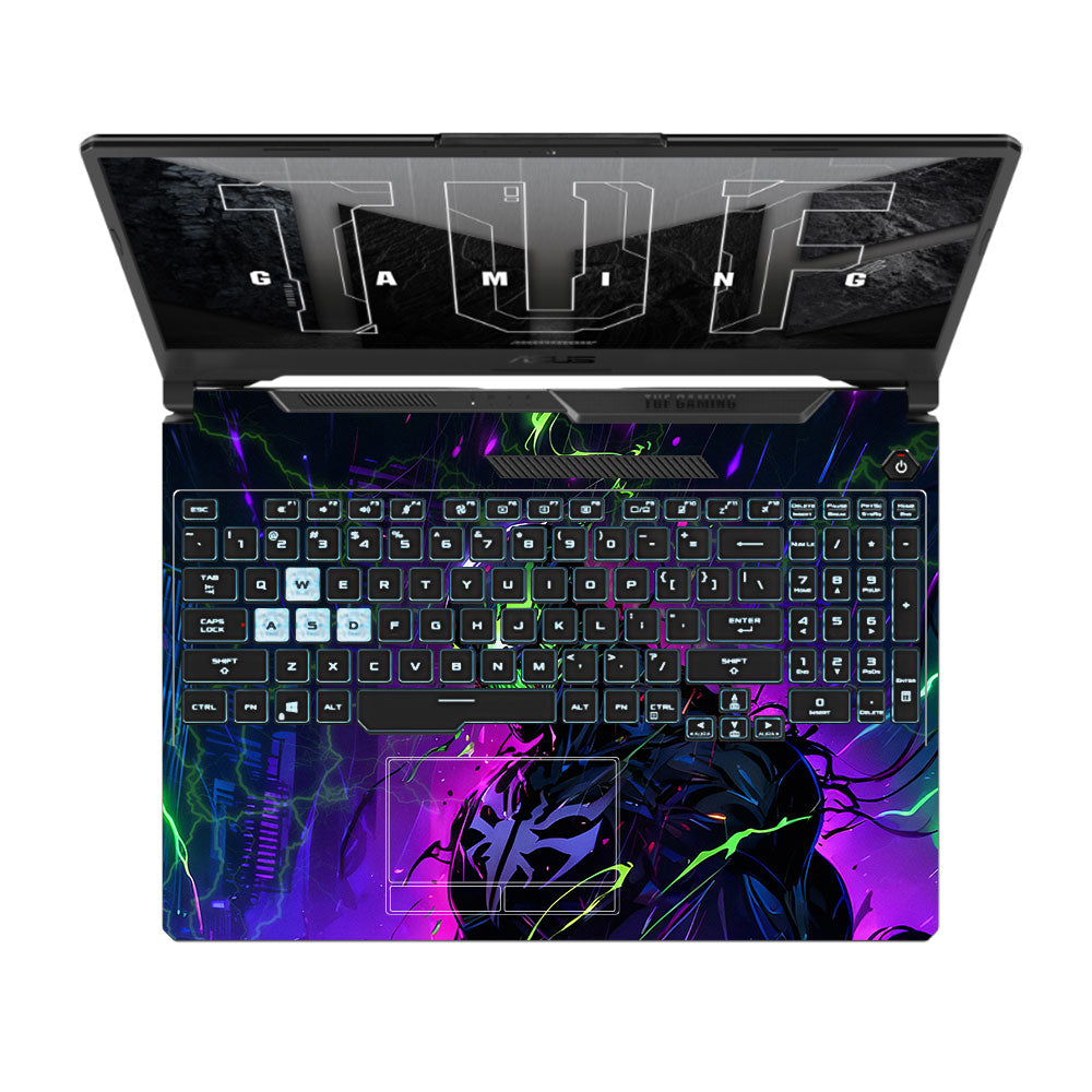 Dark Comic Monster Asus TUF F15 FX506 & A15 FA506 3D Laptop Skin