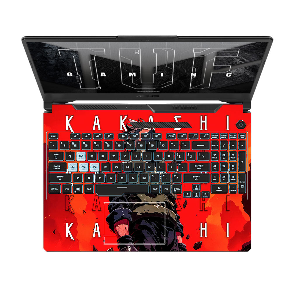 Kakashi Hatake Inferno Asus TUF F15 FX506 & A15 FA506 Laptop Skin