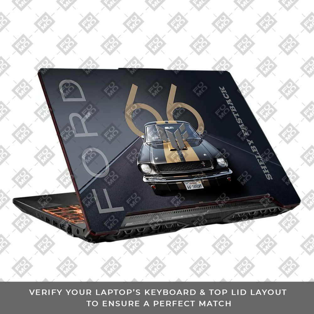 Shelby Mustang GT350H Asus TUF F15 FX506 & A15 FA506 Laptop Skin