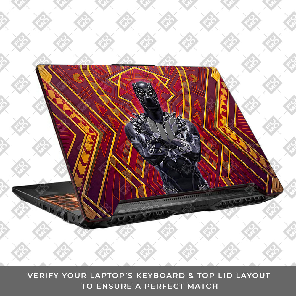 Wakanda Royal Power Asus TUF F15 FX506 & A15 FA506 Laptop Skin
