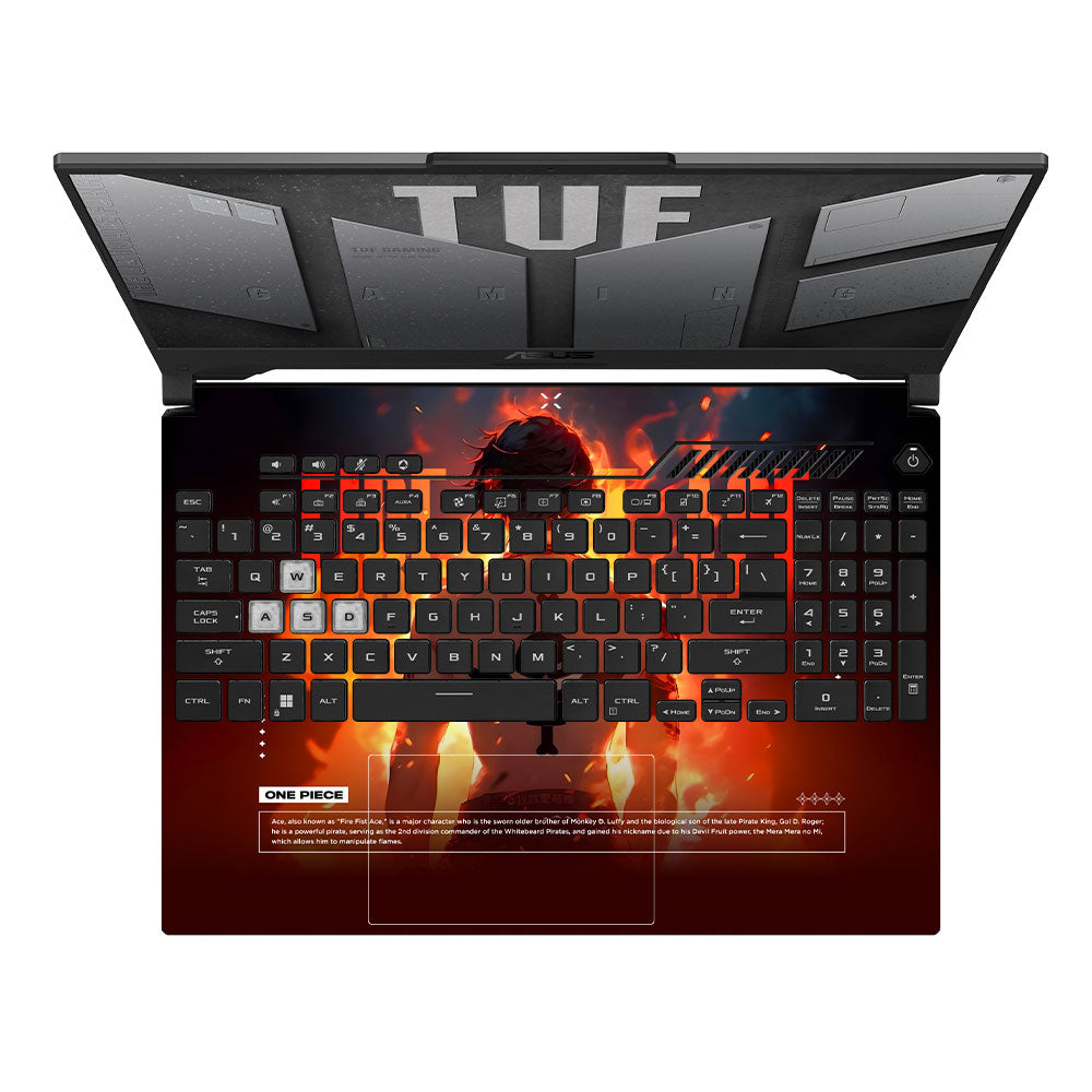 Fire Fist Ace Asus TUF F15 FX507 & A15 FA507 Laptop Skin