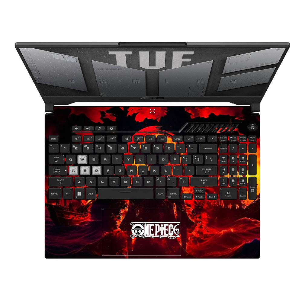 Luffy's Burning Tide Asus TUF F15 FX507 & A15 FA507 Laptop Skin