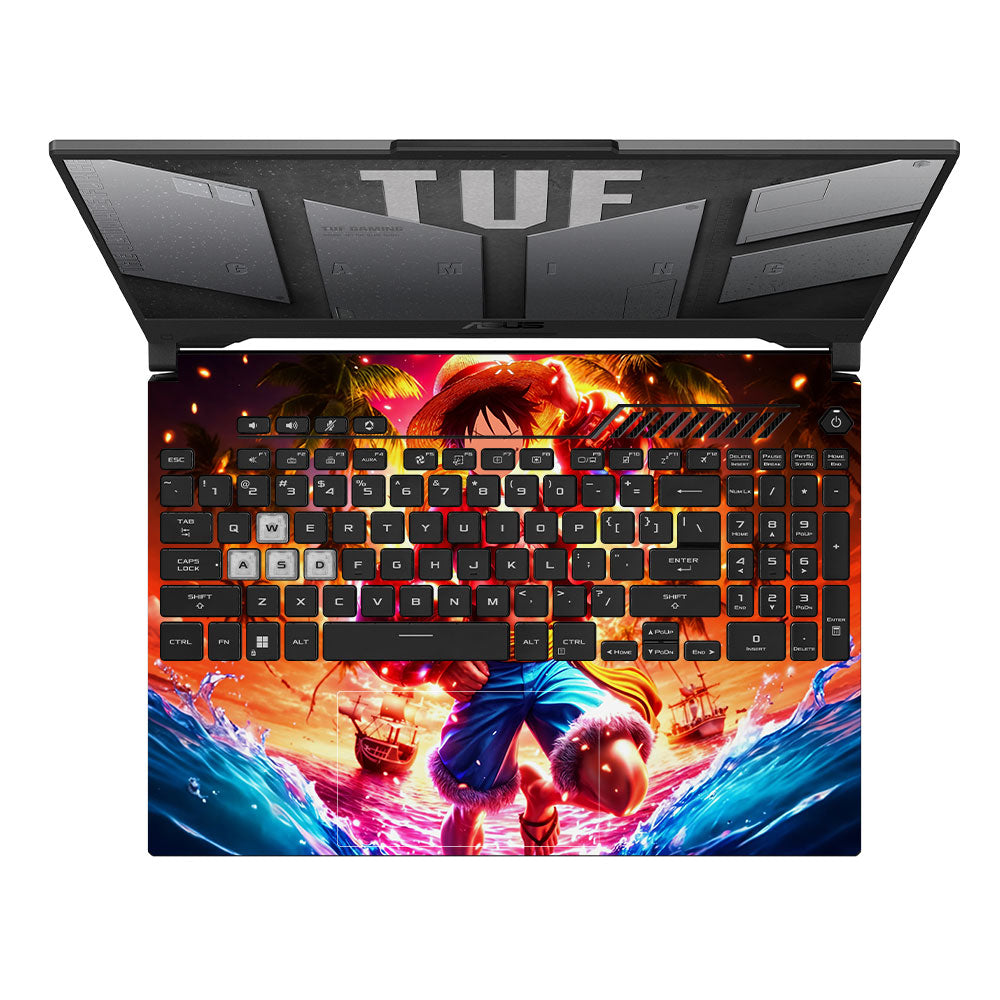 Luffy's Radiant Will Asus TUF F15 FX507 & A15 FA507 Laptop Skin