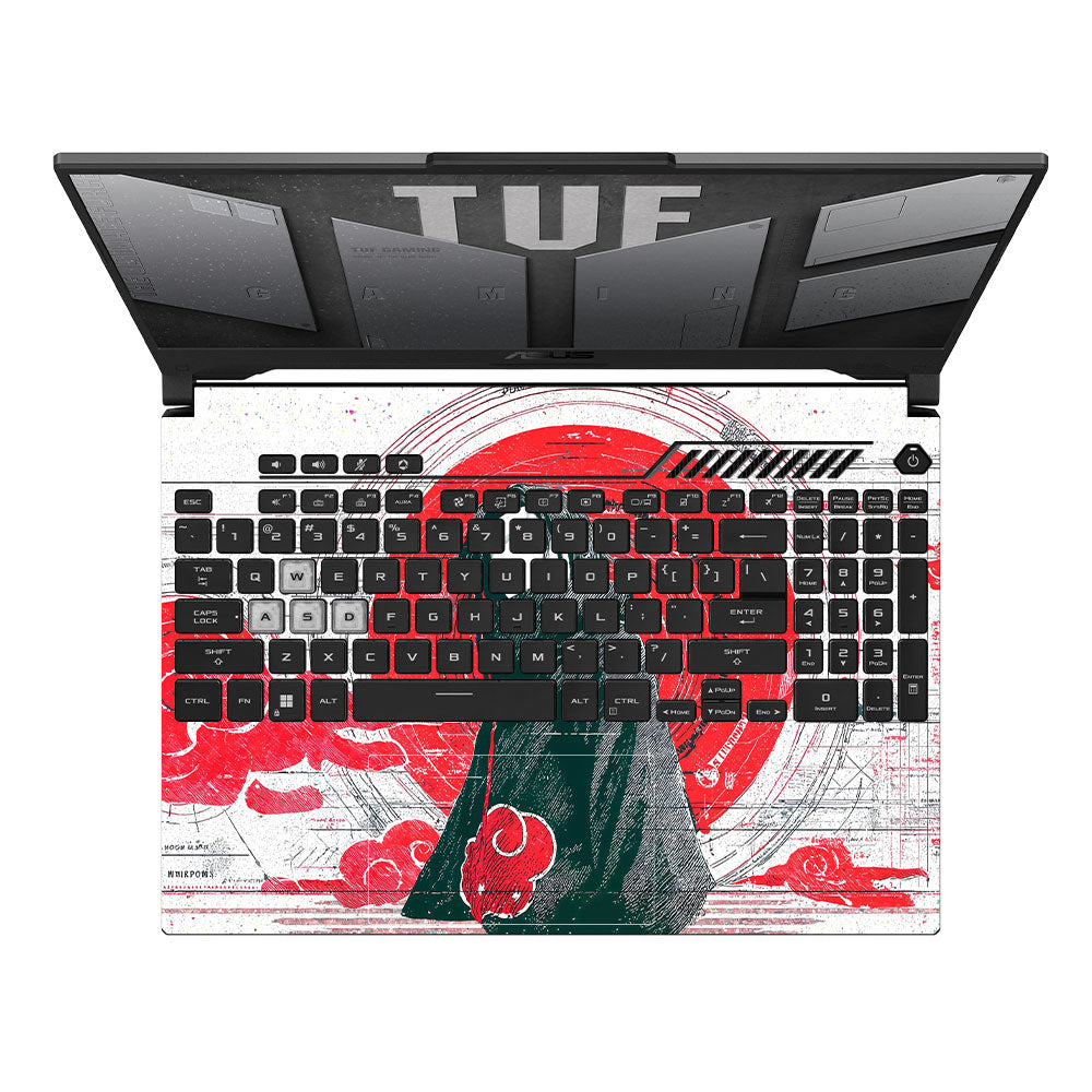 Itachi Uchiha Mark of the Akatsuki Asus TUF F15 FX507 & A15 FA507 Laptop Skin