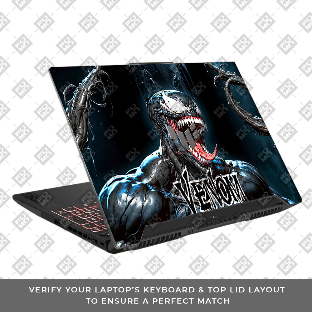 Venom Unchained Asus TUF F15 FX507 & A15 FA507 Laptop Skin