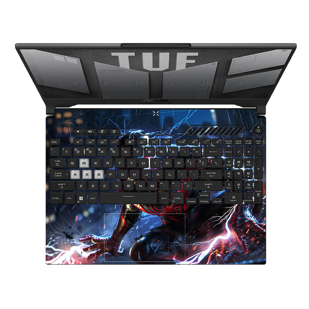 Neon Web Hero Asus TUF F15 FX507 & A15 FA507 3D Laptop Skin
