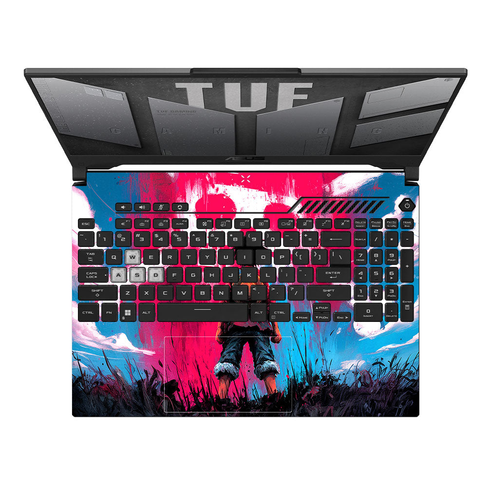 Straw Hat Graffiti One Piece Asus TUF F15 FX507 & A15 FA507 Laptop Skin